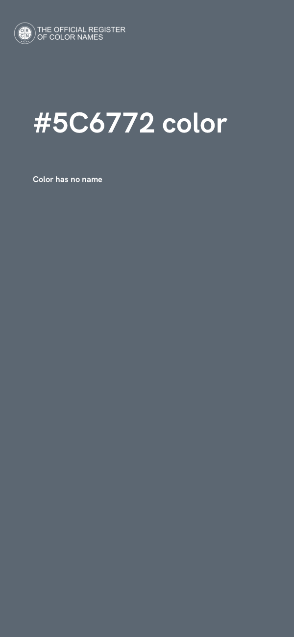 #5C6772 color image