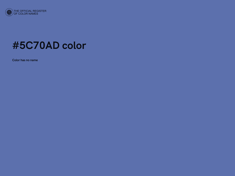 #5C70AD color image