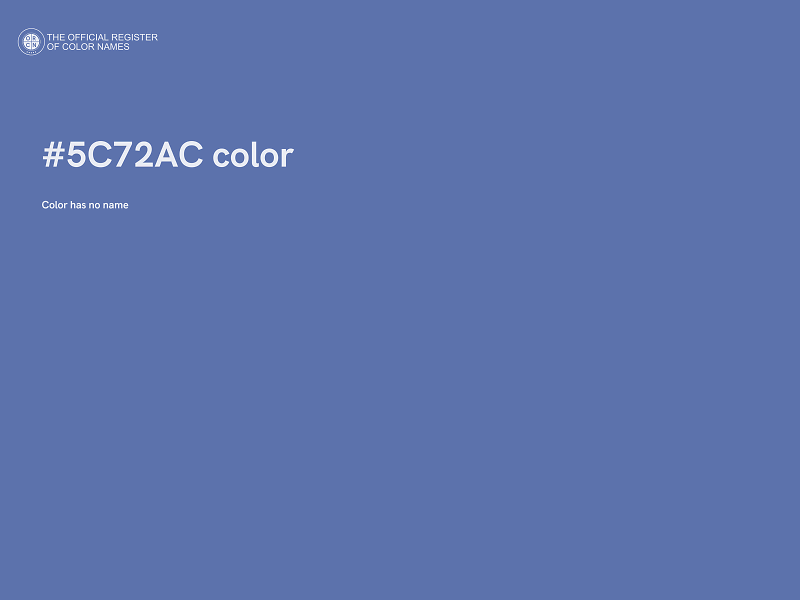 #5C72AC color image
