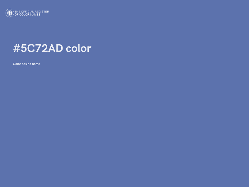 #5C72AD color image
