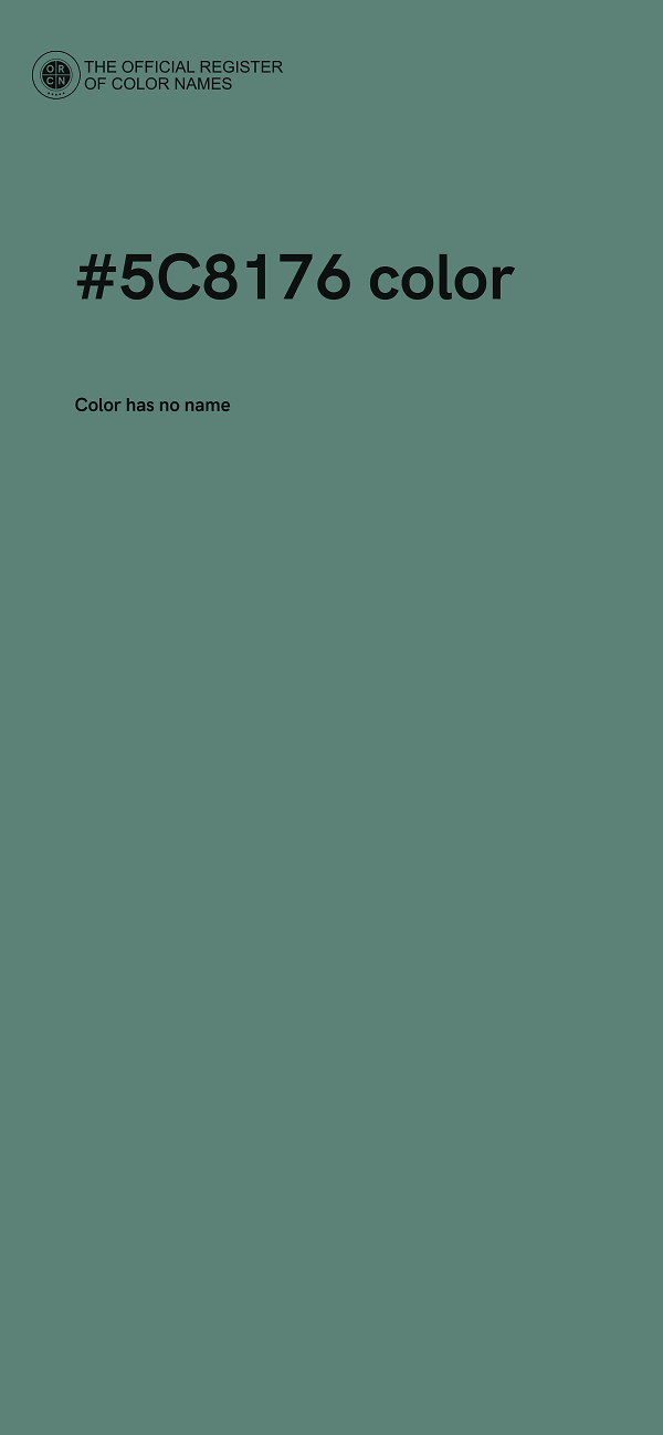 #5C8176 color image