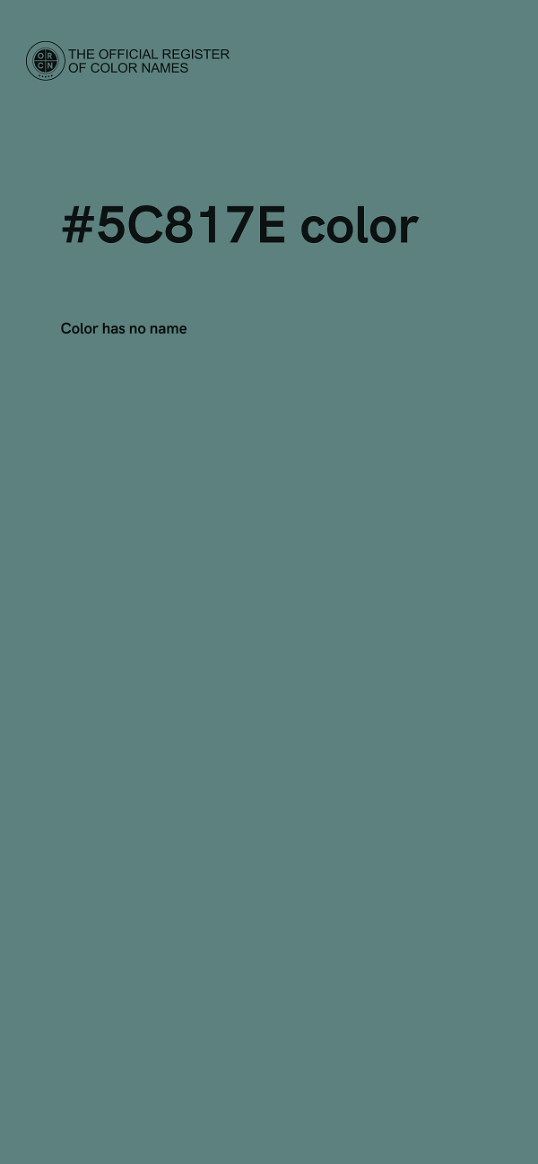 #5C817E color image