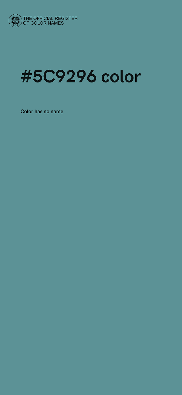 #5C9296 color image