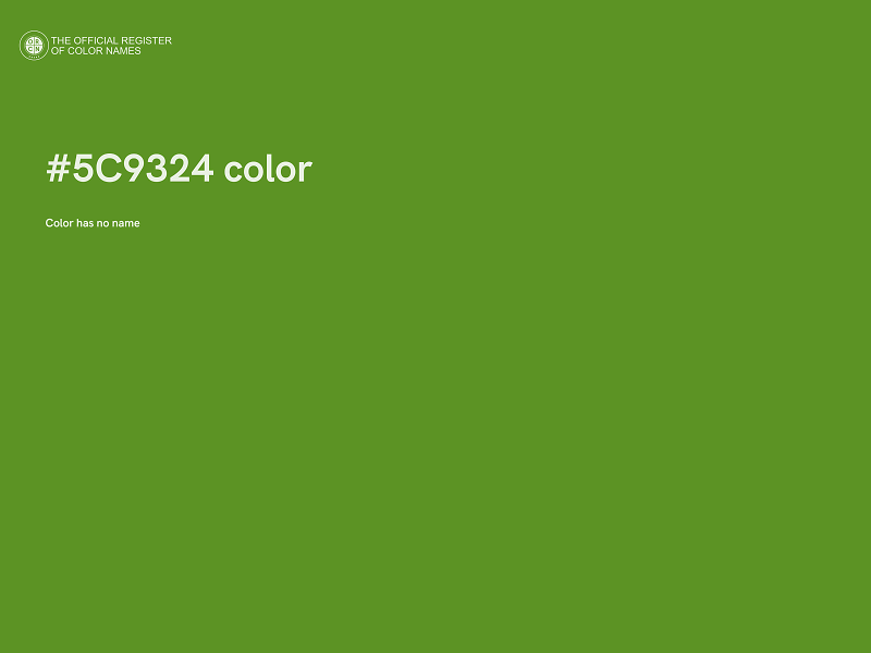 #5C9324 color image