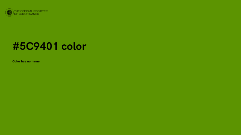 #5C9401 color image