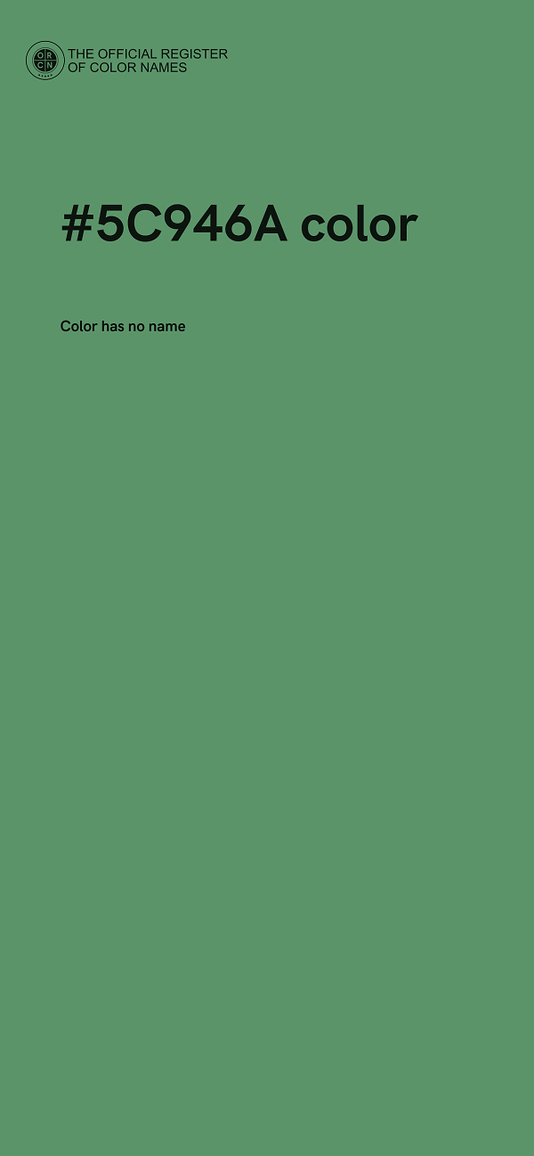 #5C946A color image