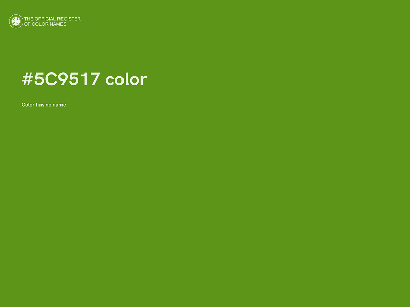 #5C9517 color image