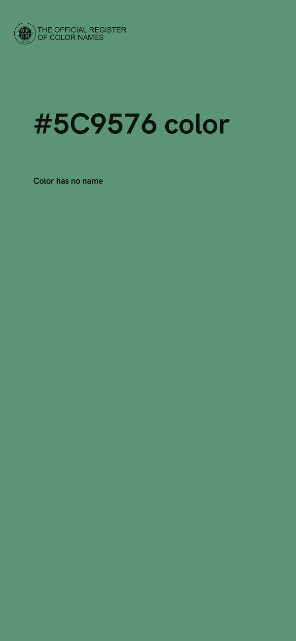 #5C9576 color image