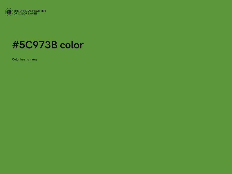 #5C973B color image