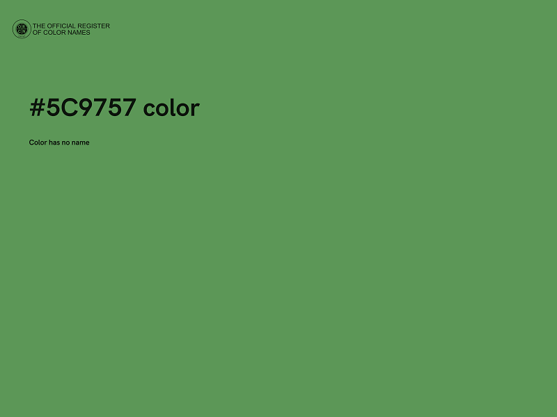 #5C9757 color image