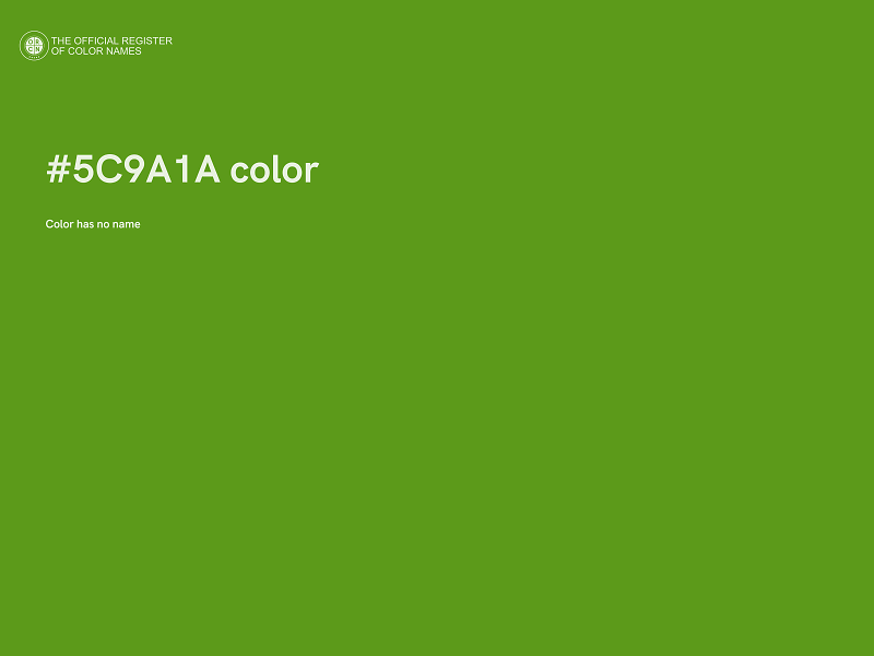 #5C9A1A color image