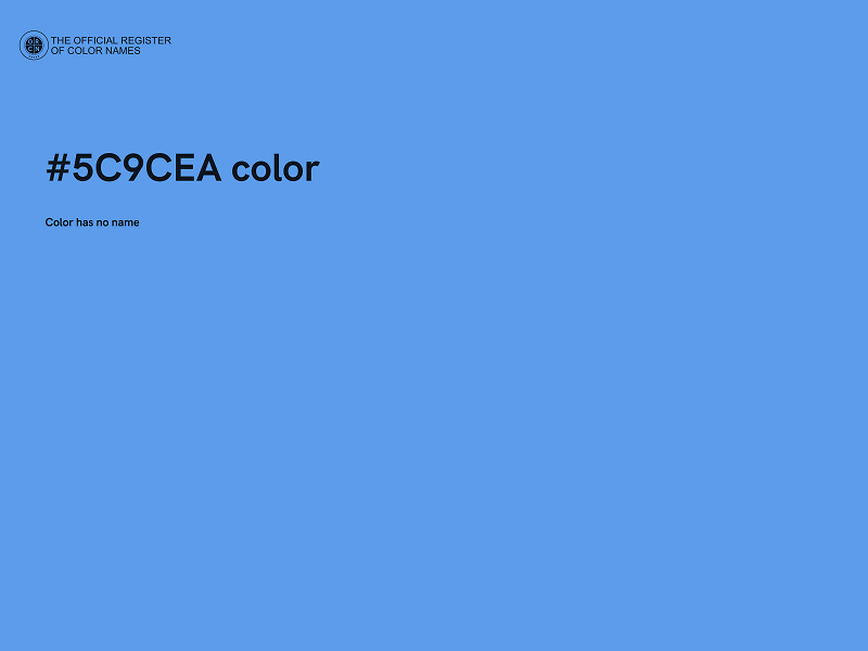 #5C9CEA color image