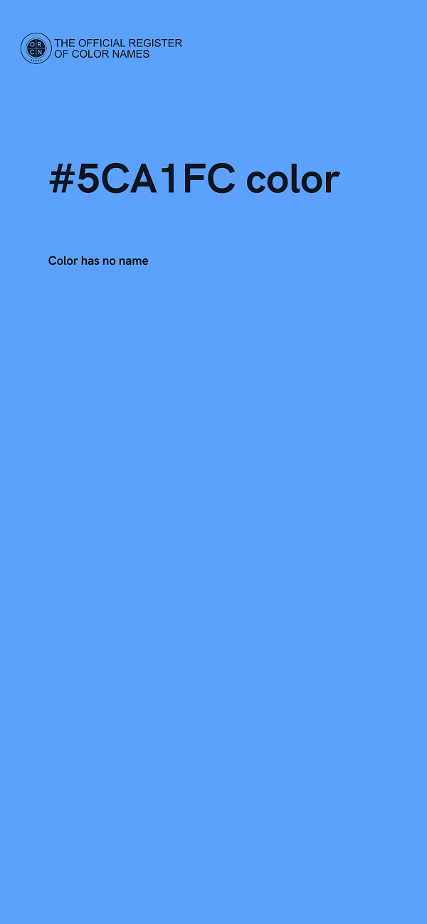 #5CA1FC color image
