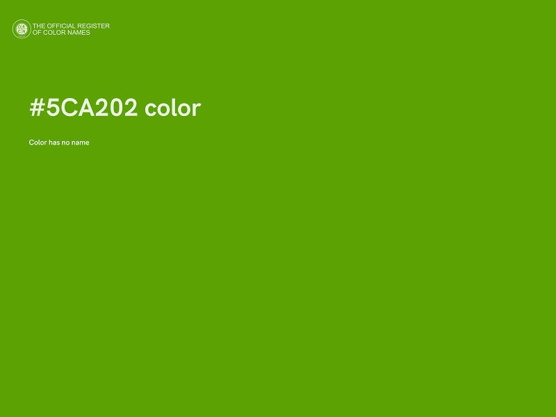 #5CA202 color image