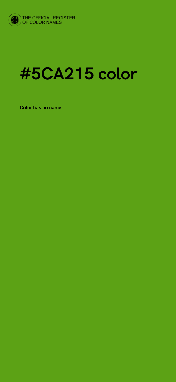 #5CA215 color image