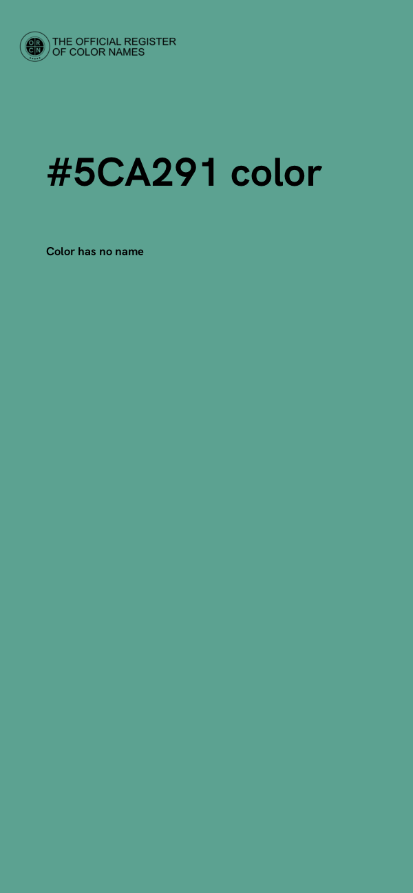 #5CA291 color image
