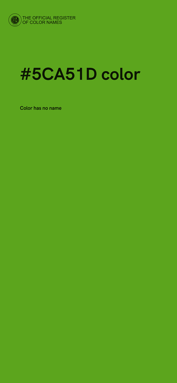 #5CA51D color image