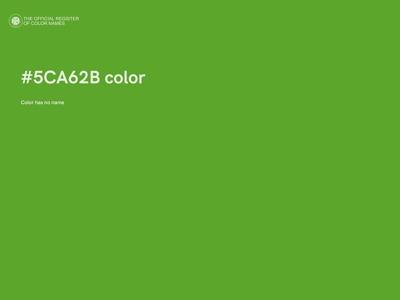 #5CA62B color image