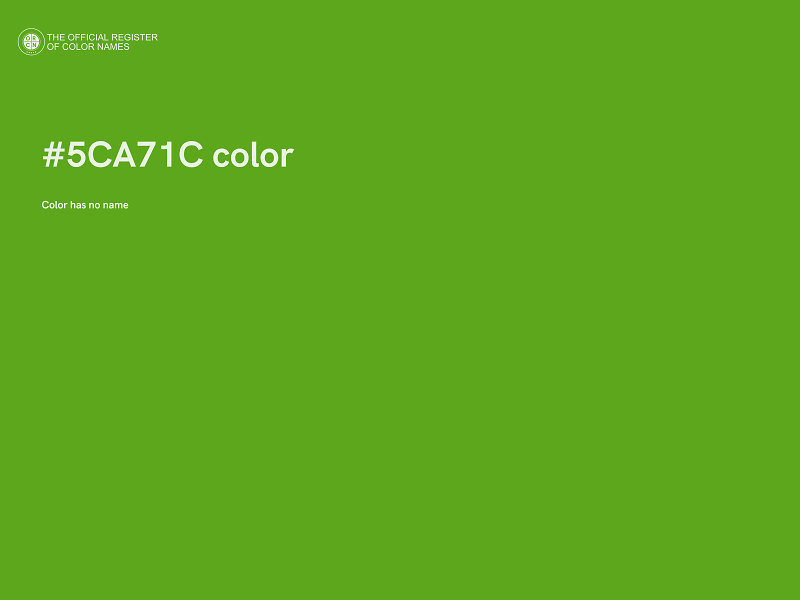 #5CA71C color image