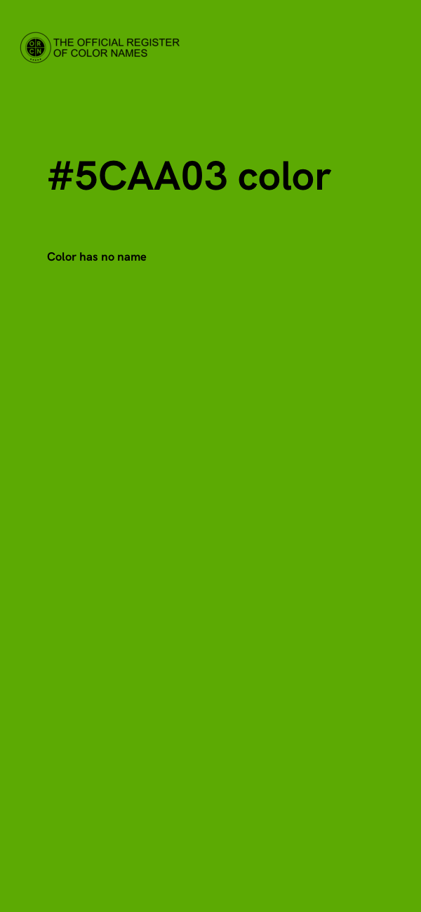 #5CAA03 color image