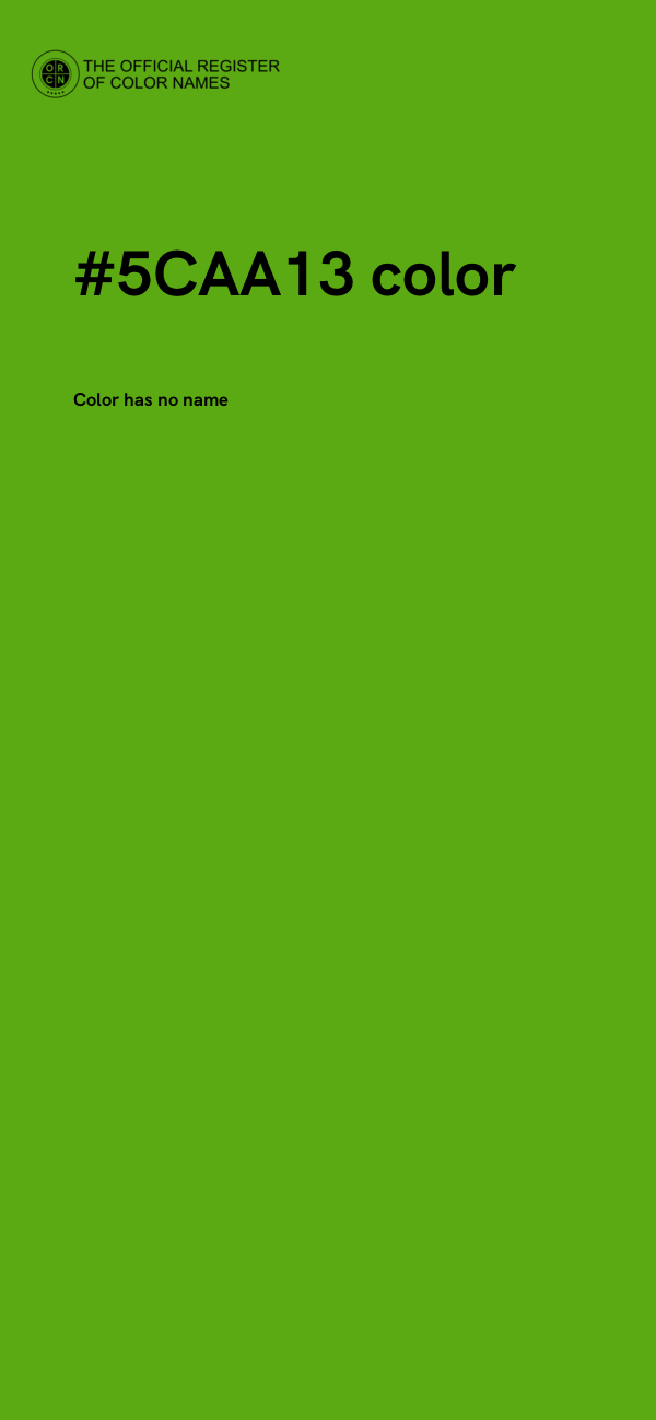 #5CAA13 color image