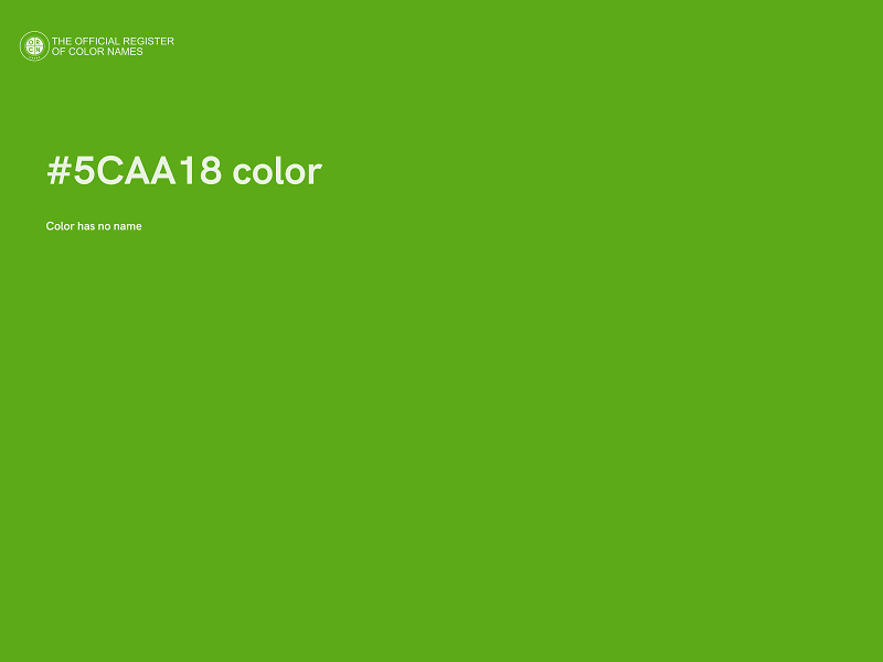 #5CAA18 color image