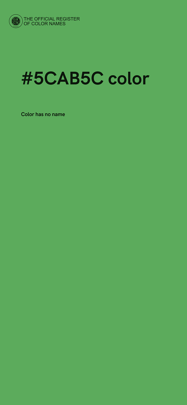 #5CAB5C color image