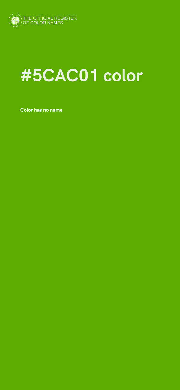 #5CAC01 color image