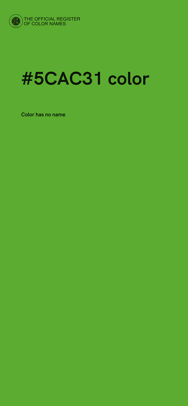 #5CAC31 color image