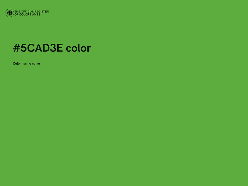 #5CAD3E color image