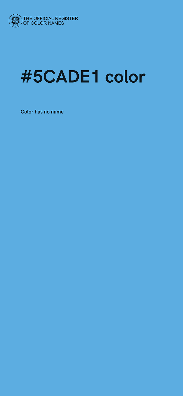 #5CADE1 color image