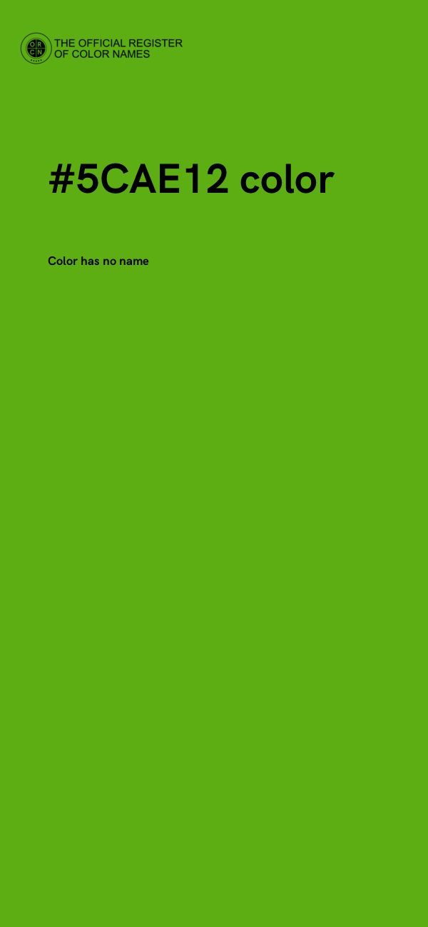 #5CAE12 color image