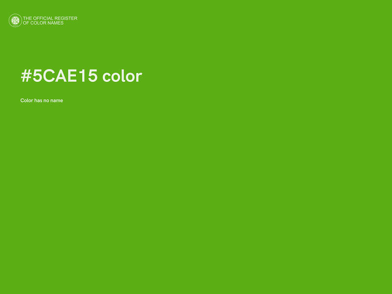 #5CAE15 color image