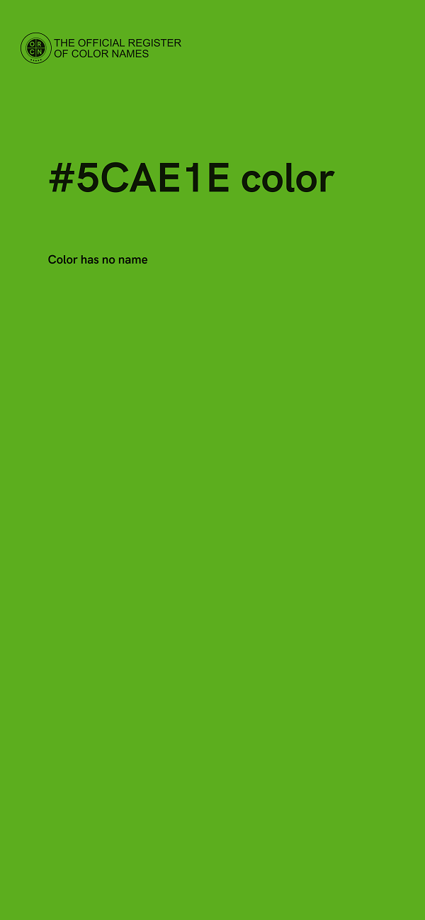 #5CAE1E color image