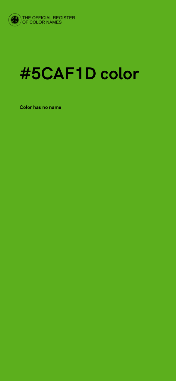 #5CAF1D color image