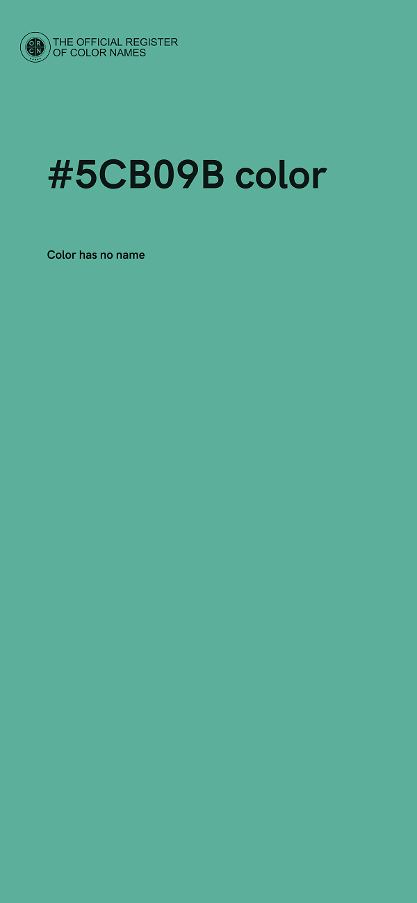 #5CB09B color image