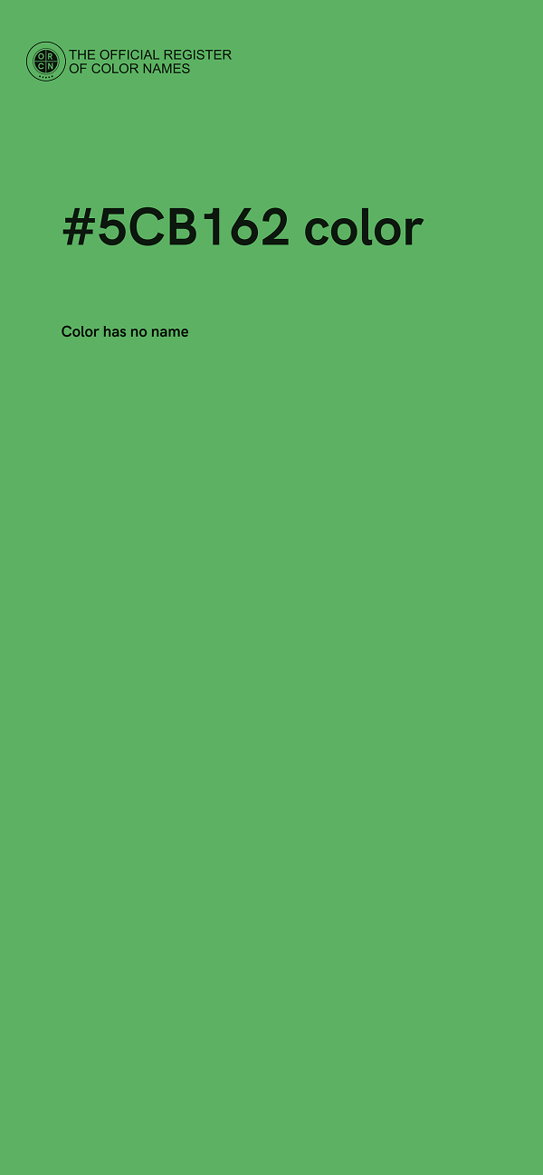 #5CB162 color image