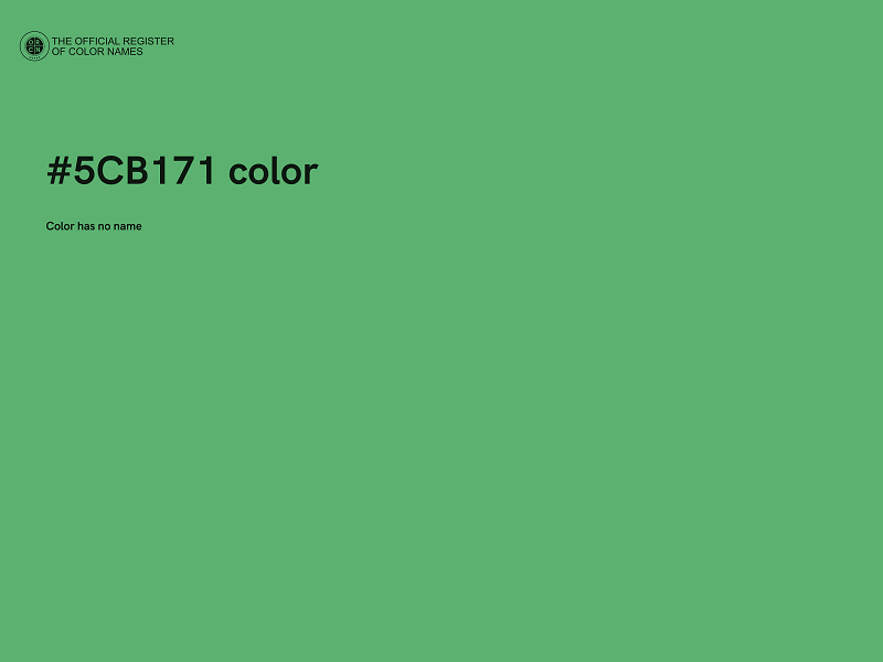 #5CB171 color image