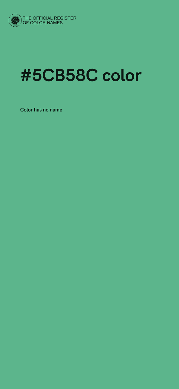 #5CB58C color image