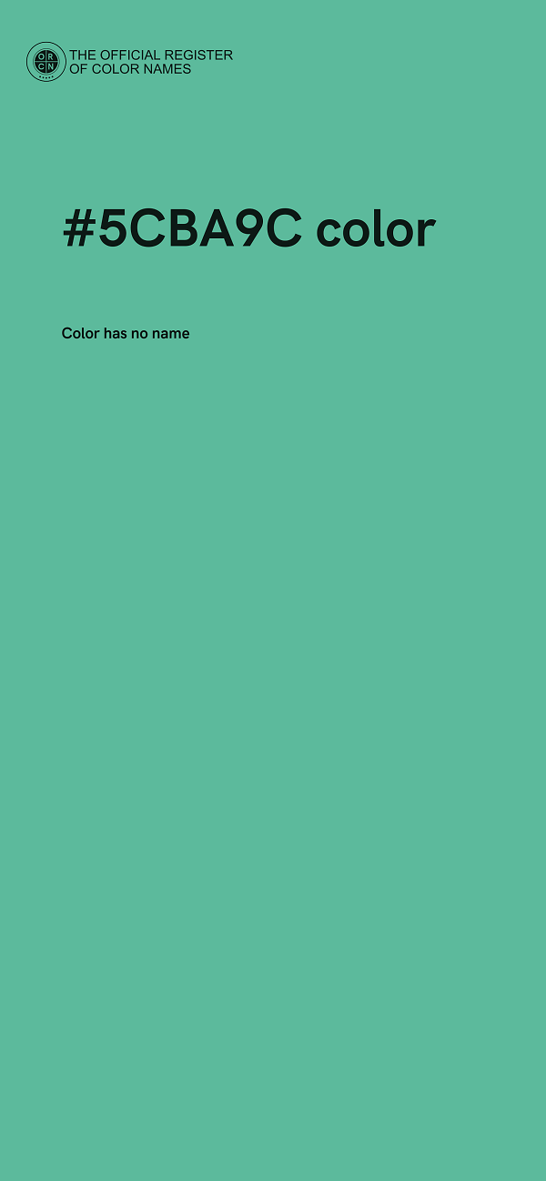 #5CBA9C color image
