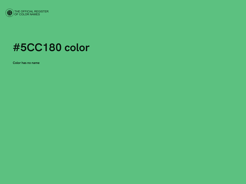 #5CC180 color image