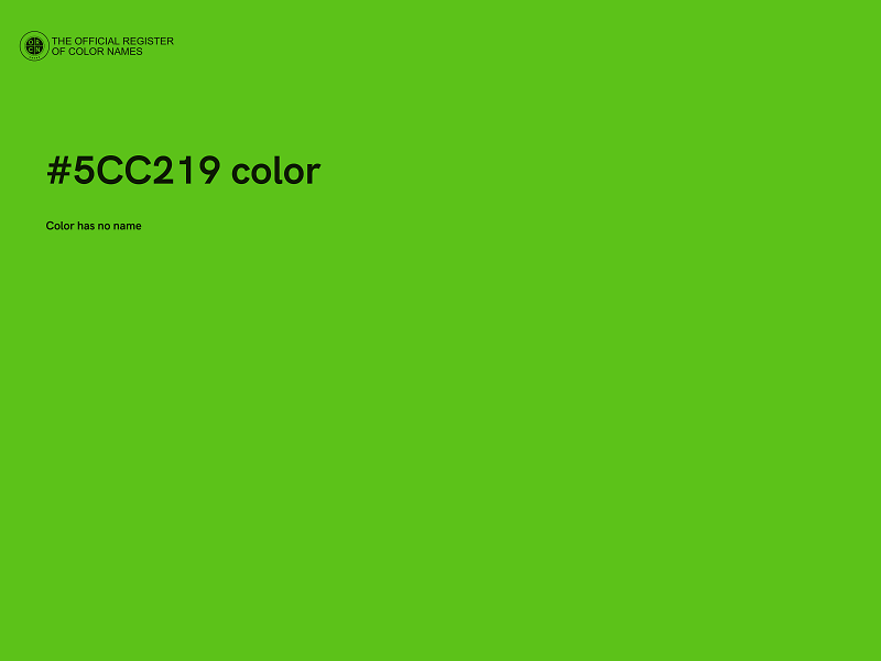 #5CC219 color image