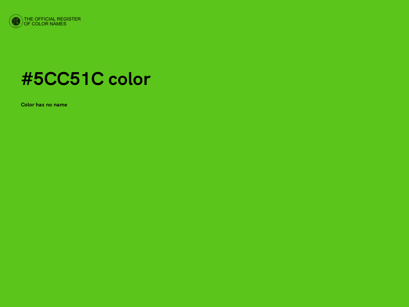 #5CC51C color image
