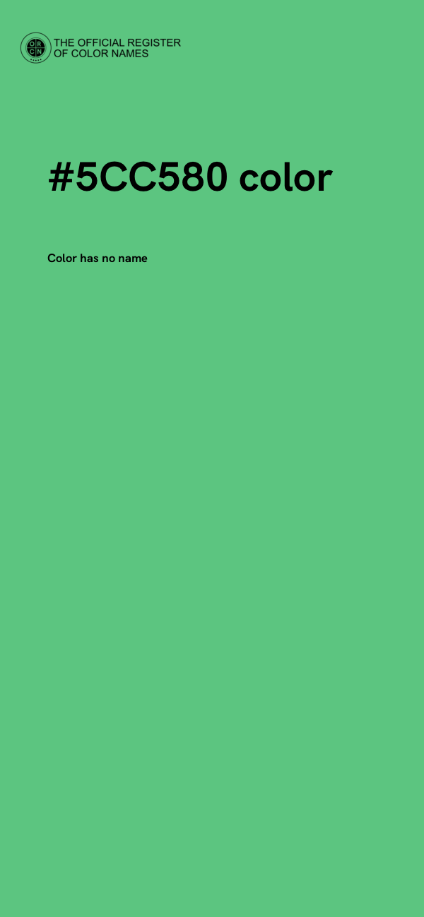 #5CC580 color image