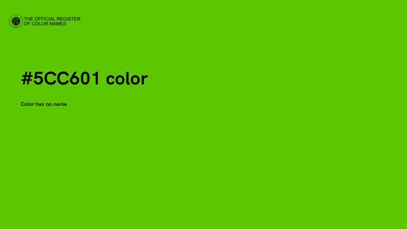 #5CC601 color image