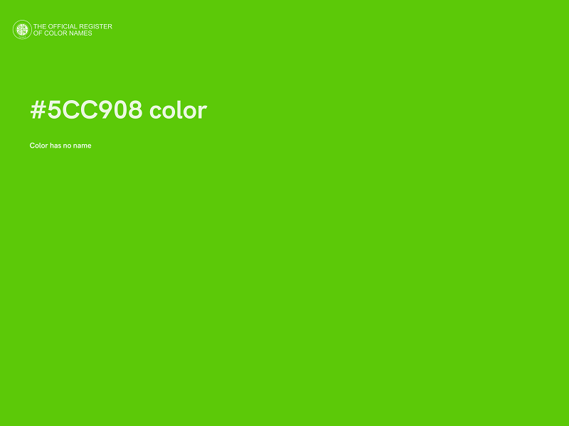 #5CC908 color image