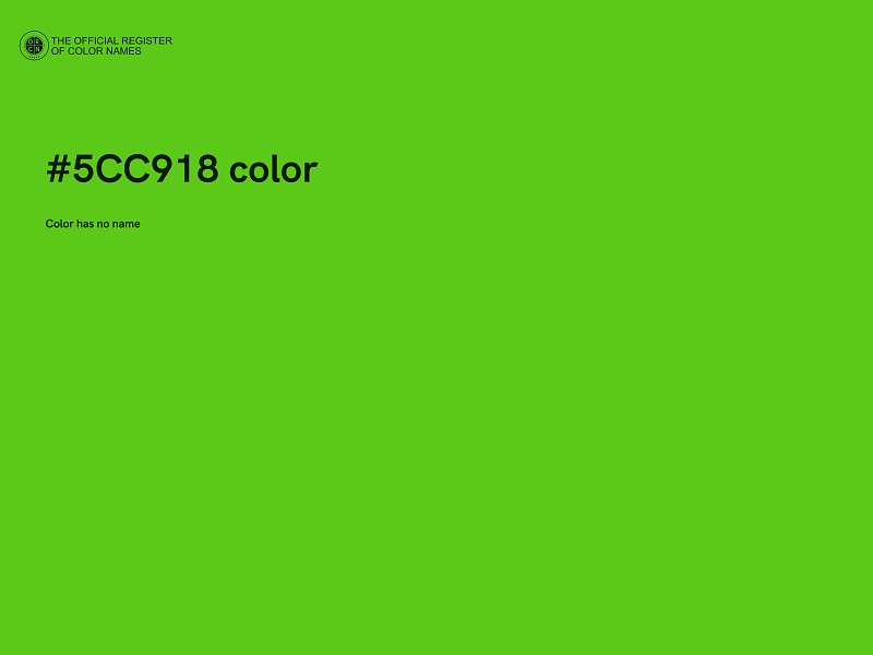 #5CC918 color image