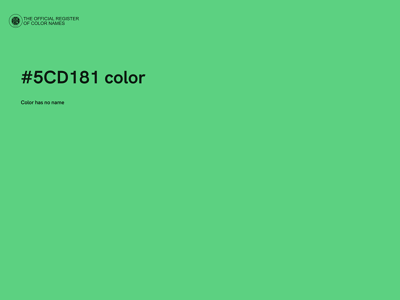 #5CD181 color image