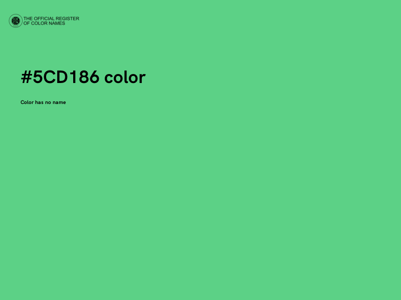 #5CD186 color image