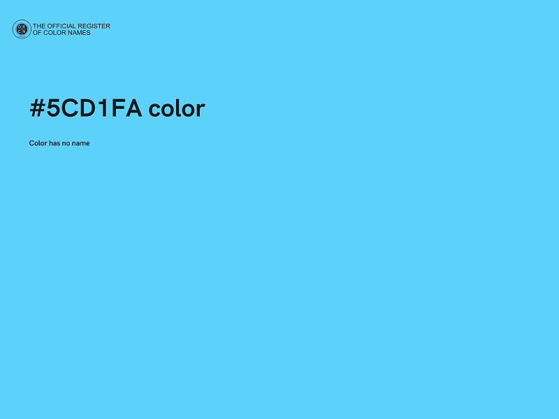 #5CD1FA color image